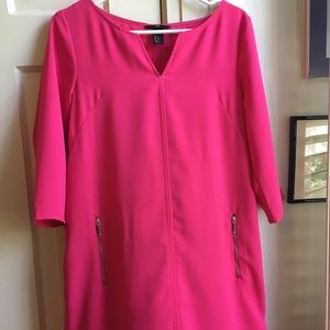 Hot Pink H&M Shift Dress